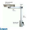 Lagun Kuiptafel onderstel